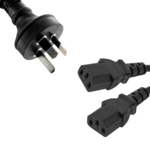 8ware RC-3085AU-030 3m 10amp Y Split Power Cable