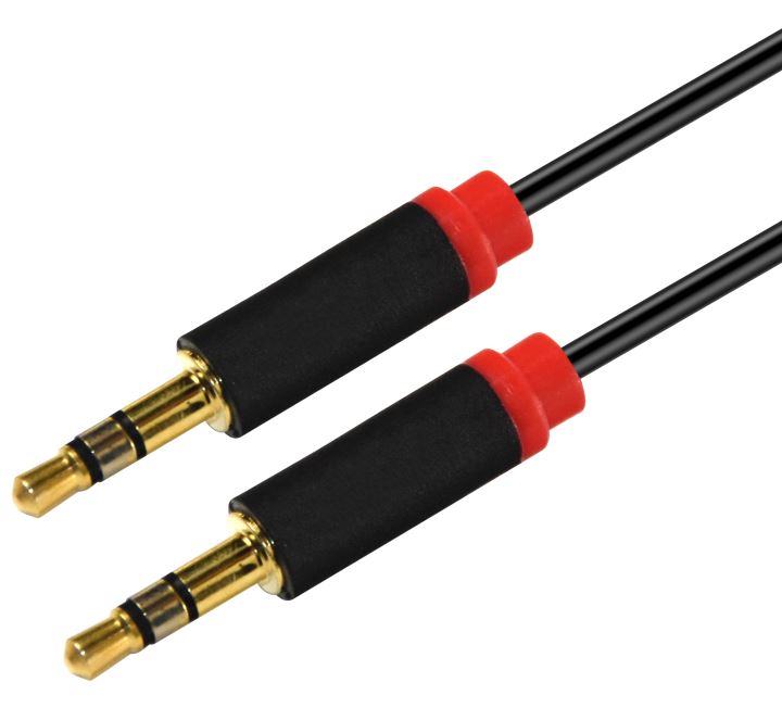 CBAT-AUDIO35-MM-2.jpg Astrotek AT-3.5MMAUX-2 2m Stereo 3.5mm Flat Cable Male