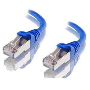 Astrotek AT-RJ45BLUF6A-1.5M CAT6A Shielded Ethernet Cable 1.5m Blue Color