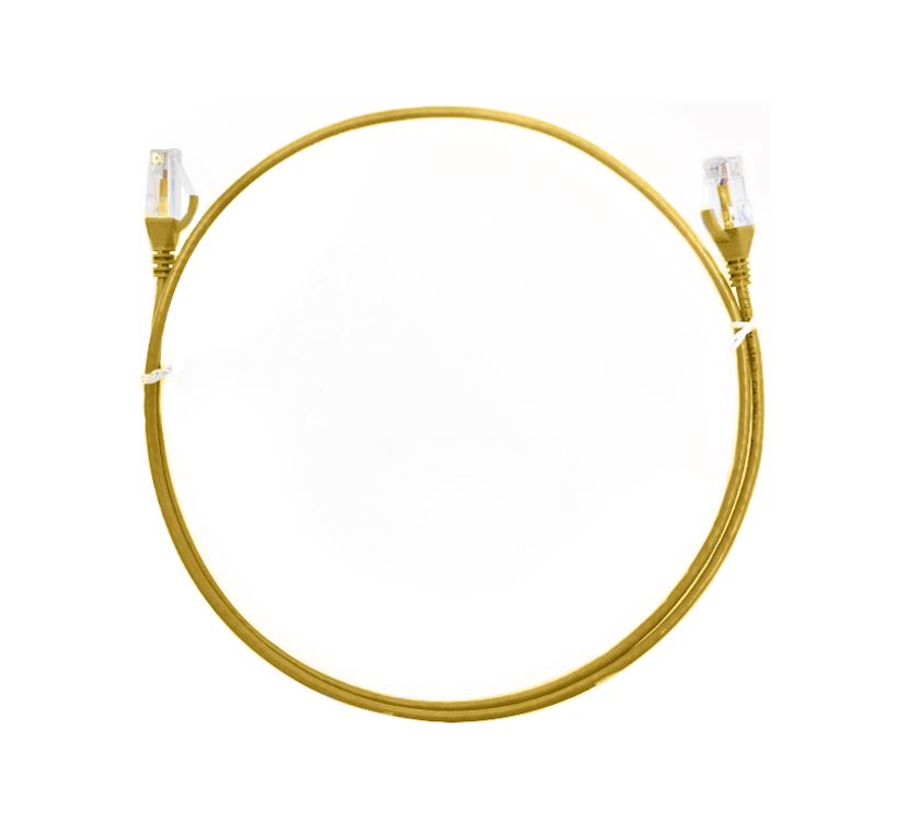 CBAT-CAT6THINYE-025M.jpg 8ware CAT6THINYE-025M CAT6 Ultra Thin Slim Cable 0.25m