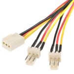 Astrotek AT-FAN-3PIN Fan Power Cable 20cm - 2x3pin Male