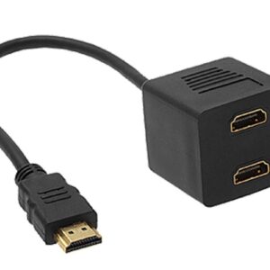 Astrotek AT-HDMI-TO-HDMIX2 HDMI Splitter Cable 15cm - v1.4 Male