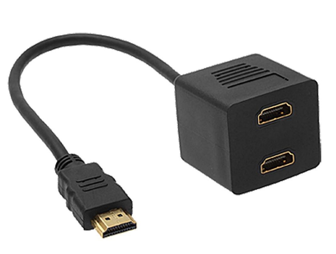 CBAT-HDMI-TO-HDMIX2.jpg Astrotek AT-HDMI-TO-HDMIX2 HDMI Splitter Cable 15cm - v1.4 Male