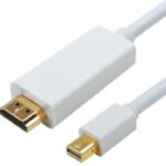 Astrotek AT-MINIDPHDMI-1 Mini DisplayPort DP to HDMI Cable 1m