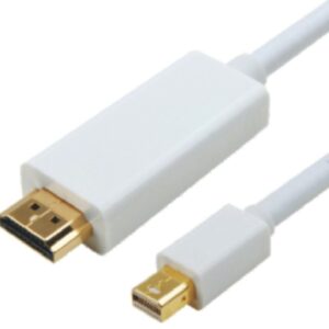 Astrotek AT-MINIDPHDMI-1 Mini DisplayPort DP to HDMI Cable 1m