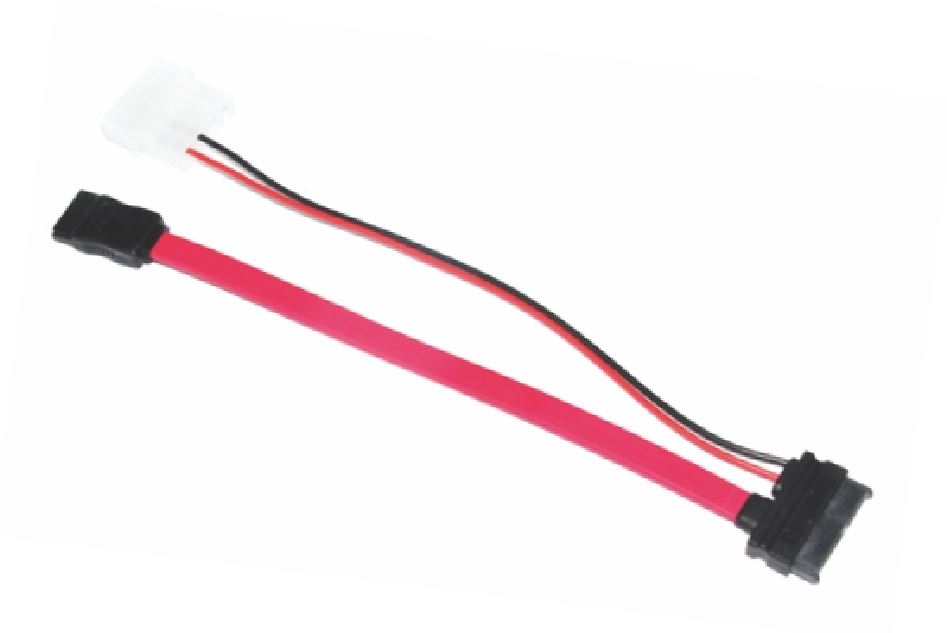 CBAT-SATA-SLIM.jpg Astrotek AT-SATA-SLIM Slim SATA Cable 30cm + 10cm 6