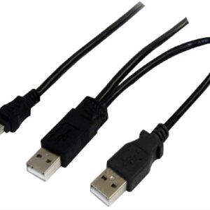 Astrotek AT-USB-AM-AMMBM USB 2.0 Y Splitter Cable - Type