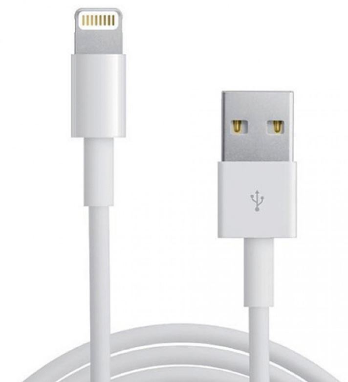 CBAT-USB-IP5.jpg Astrotek AT-USB-IP5 1m USB Lightning Data Sync Charger White
