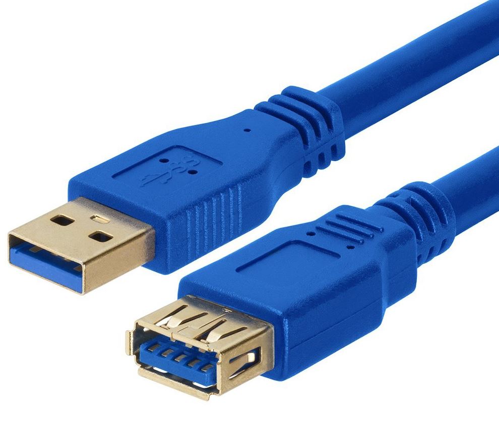 CBAT-USB3-AA-1M.jpg Astrotek AT-USB3-AA-1M USB 3.0 Extension Cable 1m - Type