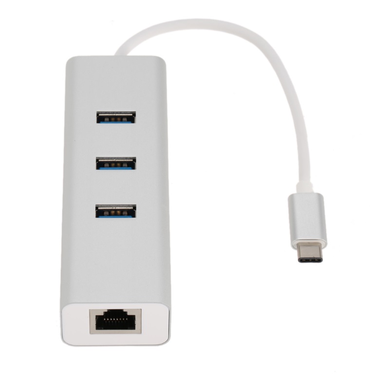 CBAT-USBCLAN.jpg Astrotek AT-CMLANHUB3G USB-C to LAN + 3 Ports USB3.0