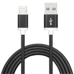 Astrotek AT-USBLIGHTNINGB-2M 2m USB Lightning Data Sync Charger Black