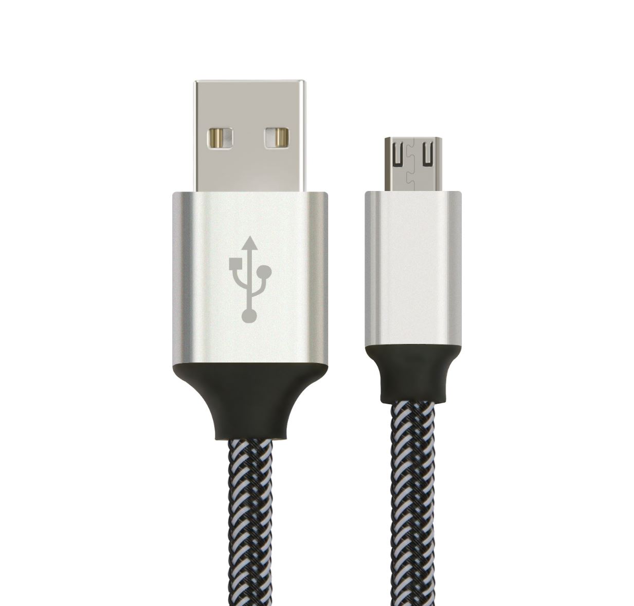 CBAT-USBMICROBW-2M.jpg Astrotek AT-USBMICROBW-2M 2m Micro USB Data Sync Charger Cable