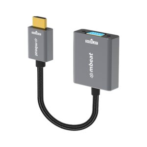 MBEAT MB-XAD-HDVGA ® Tough Link HDMI to VGA Adapter