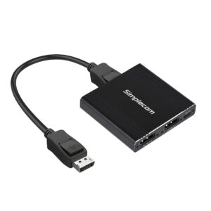 Simplecom CM214 DisplayPort Splitter 1 IN 2 OUT MST