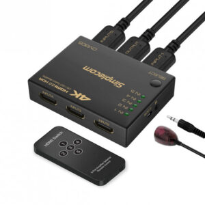 Simplecom CM305 Ultra HD 5 Way HDMI Switch 5