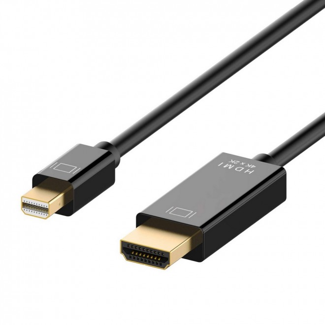 CBSI-DA202.jpg Simplecom DA202 4K Mini DisplayPort (miniDP) to HDMI Cable