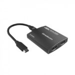 Simplecom DA330 USB-C to Dual HDMI MST Adapter 4K@60Hz