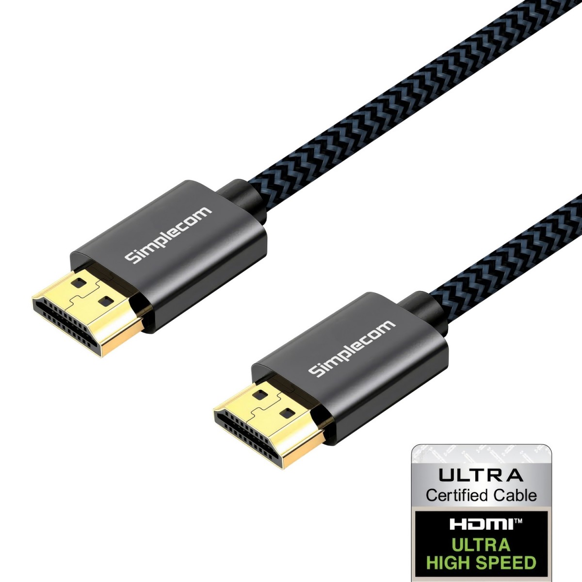 CBSI-SBT002.jpg Simplecom SBT002 Ultra High Speed HDMI 2.1 Cable Nylon