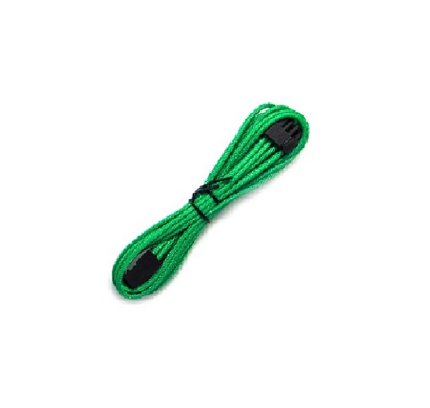 CBSM-62PC-45.jpg Other CAB-62PC-45 Sleeved 45cm PCI-E 6+2pin Cable Green