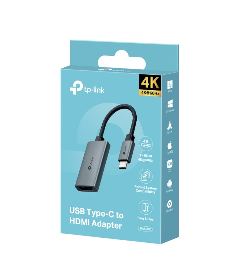 CBTL-UA520C.jpg TP-LINK UA520C USB Type-C to HDMI Adapter