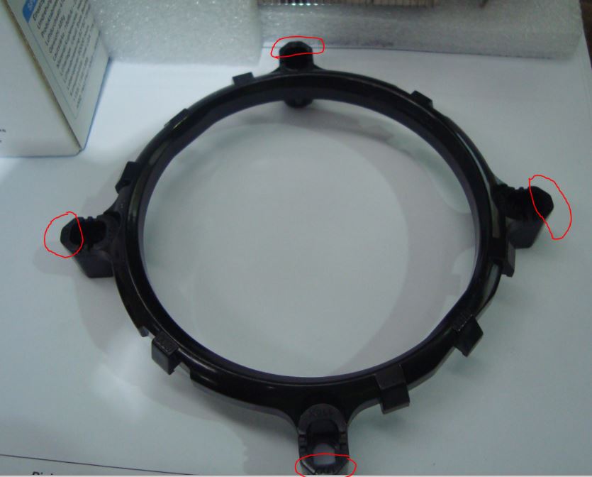 CFA-AIR-BRACKET.jpg Antec AC LGA1700 by air cooling CPU Air Cooler Bracket for Intel LGA