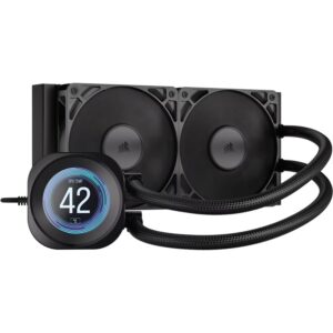 Corsair CW-9061031-WW NAUTILUS 240 RS LCD Liquid CPU Cooler
