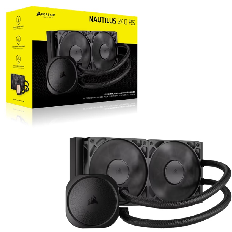 CFCW-NAUTILUS240.jpg Corsair CW-9060088-WW NAUTILUS 240 RS Liquid CPU Cooler