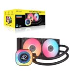 Corsair CW-9061022-WW iCUE LINK TITAN 240 RX LCD Liquid