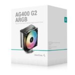 DEEPCOOL R-AG400-BKAMMG2-G AG400 ARGB G2 Superior Performance 4 Heatpipe
