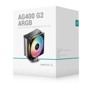 DEEPCOOL R-AG400-BKAMMG2-G AG400 ARGB G2 Superior Performance 4 Heatpipe