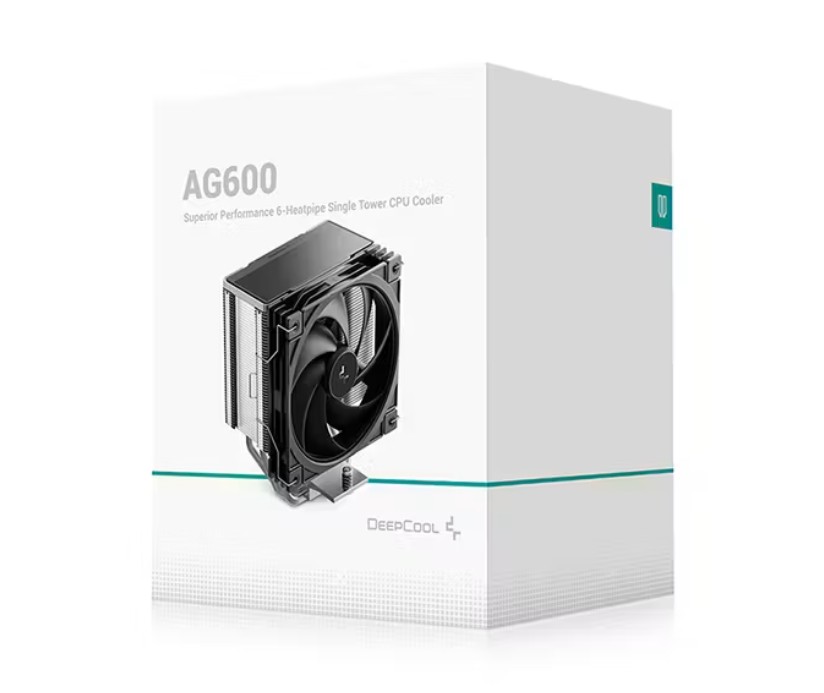 CFD-AG600-ARGB.jpg DEEPCOOL R-AG600-BKAMMG2-G AG600 ARGB Superior Performance 6 Heatpipe Single