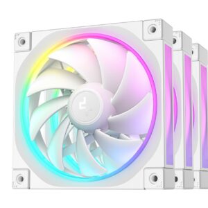 DEEPCOOL R-FL12-WHAPN3-G FL12 3IN1 WH (3-Pack) 120mm Unique ARGB