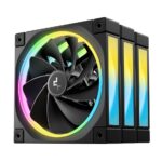 DEEPCOOL R-FL12R-BKAPN3-G FL12R 120mm (3-Pack) Unique Addressable RGB High