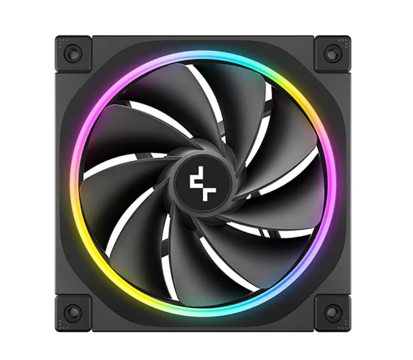 CFD-FL12R.jpg DEEPCOOL R-FL12R-BKAPN1-G FL12R 120mm Unique Addressable RGB High Performance