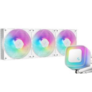 DEEPCOOL R-LE360-WHAMMN-G-2 LE360 WH V2 WhiteLiquid Cooler 360 mm