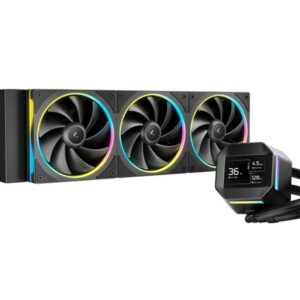 DEEPCOOL R-LM360-BKDMMC-1 LM360 ARGB Liquid Cooler Mini LCD Screen