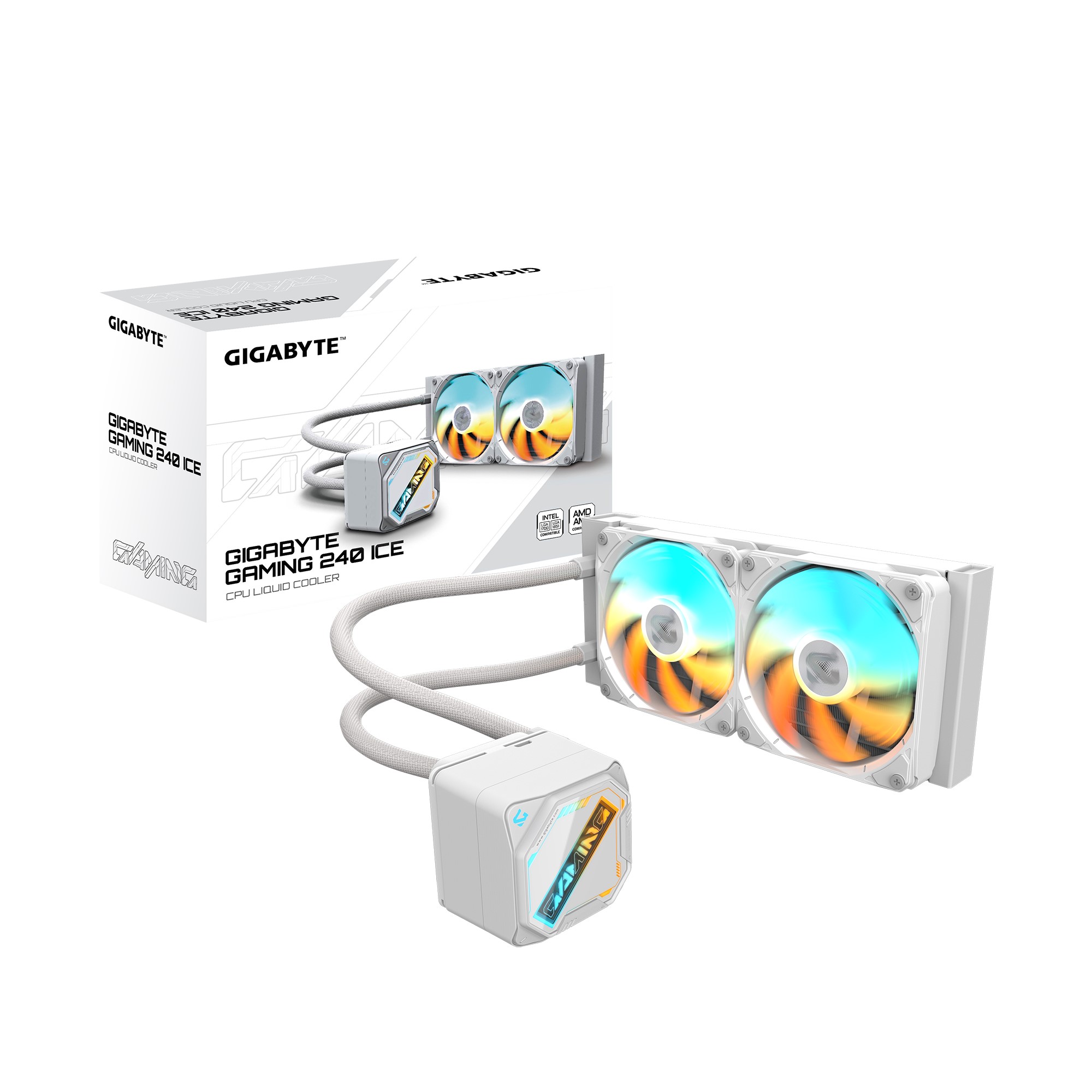 CFGP-GME-240I.jpg Gigabyte GP-GIGABYTE GME 240I GAMING 240 ICE all-in-one liquid cooler