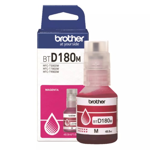 COB-BTD180M.jpg Brother BTD180M *NEW* MAGENTA INK BOTTLE TO SUIT DCP-T580DW/DCP-T780DW