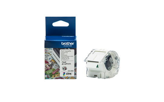 COB-CZ-1004.png Brother CZ-1004 Full Colour continuous label roll, 25mm wide