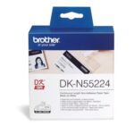 Brother DK-N55224 White Continuous Thick Paper Roll 54mm x