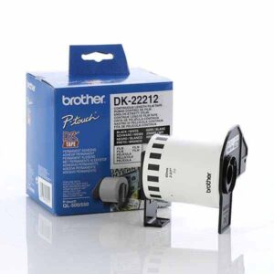 Brother DK-22212 White Cont. Film Roll Direct Thermal 62mm