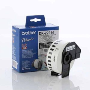 Brother DK-22214 White Paper Roll 12mm x 30.48