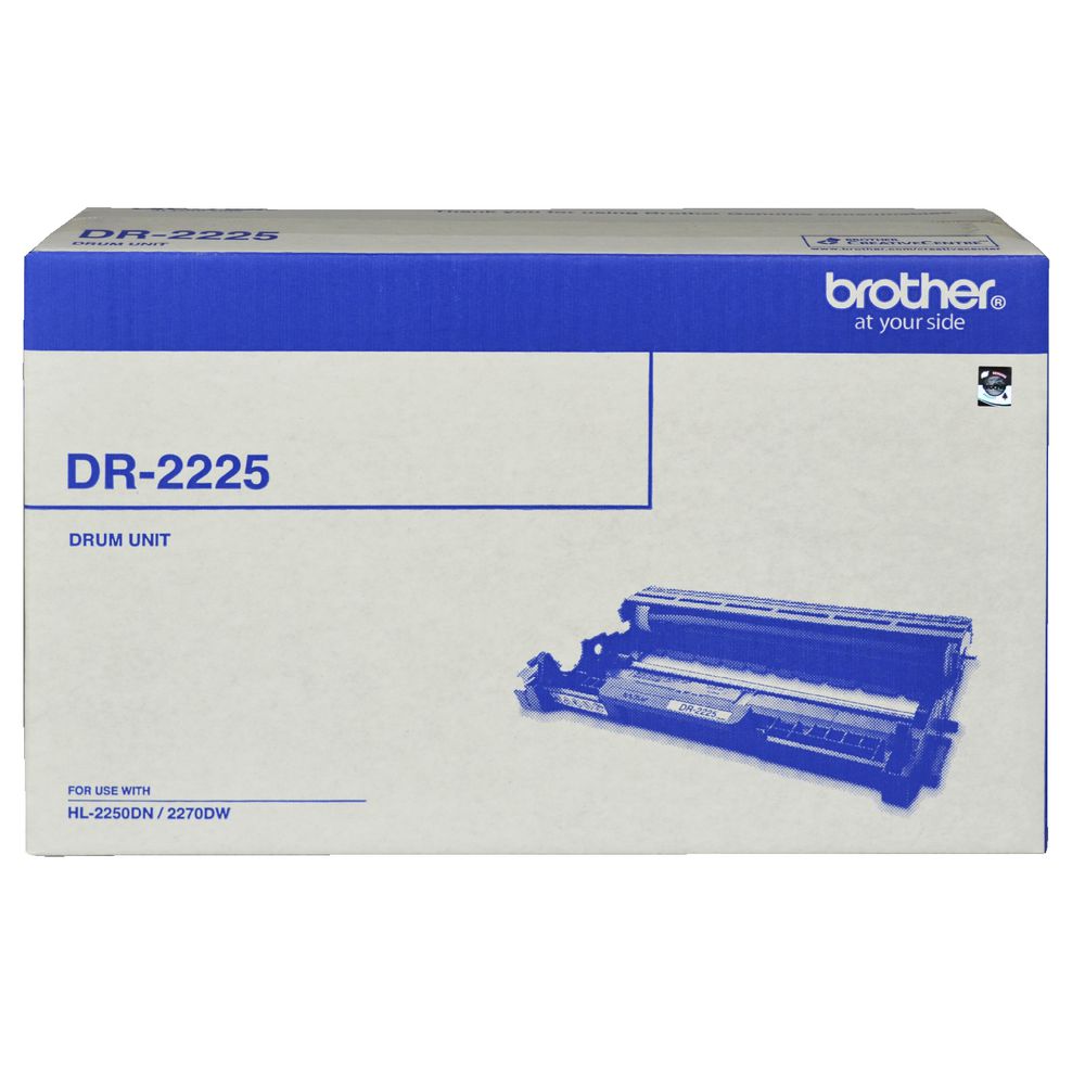 COB-DR2225.jpg Brother DR-2225 Mono Laser Drum- HL-2130/2132/2240D/2242D/2250DN/2270DW