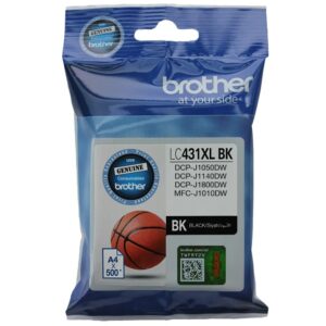 Brother LC-431XLBK *NEW* BLACK INK CARTRIDGE TO SUIT DCP-J1800DW