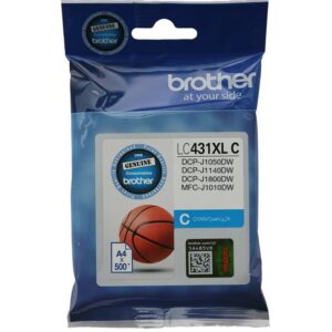 Brother LC-431XLC *NEW* CYAN INK CARTRIDGE TO SUIT DCP-J1800DW