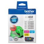 Brother LC-432-3PKS LC432 COLOUR VALUE PACK 1XCYAN 1X MAGENTA