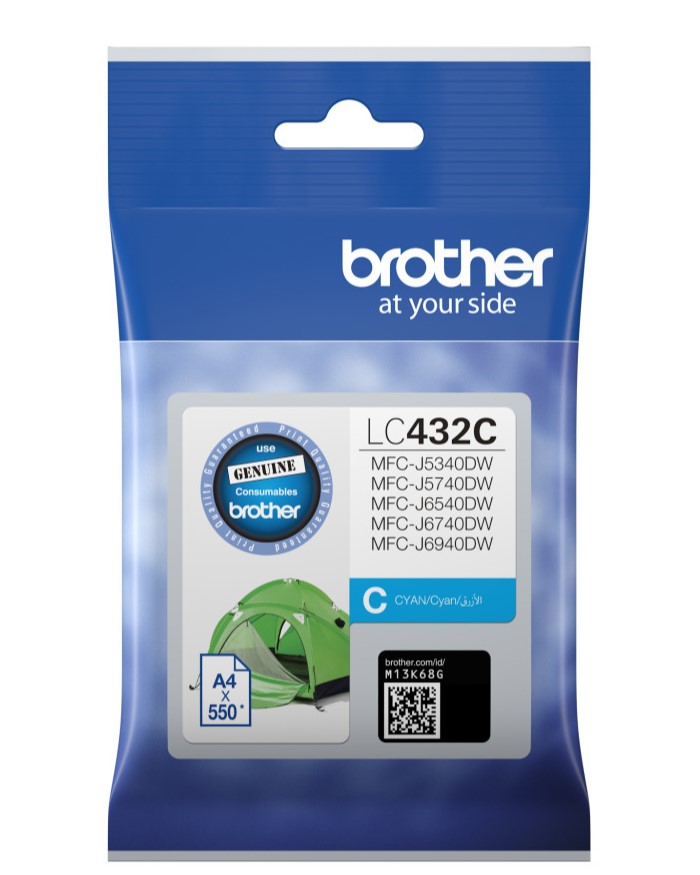COB-LC-432C.jpg Brother LC-432C CYAN INK CARTRIDGE TO SUIT