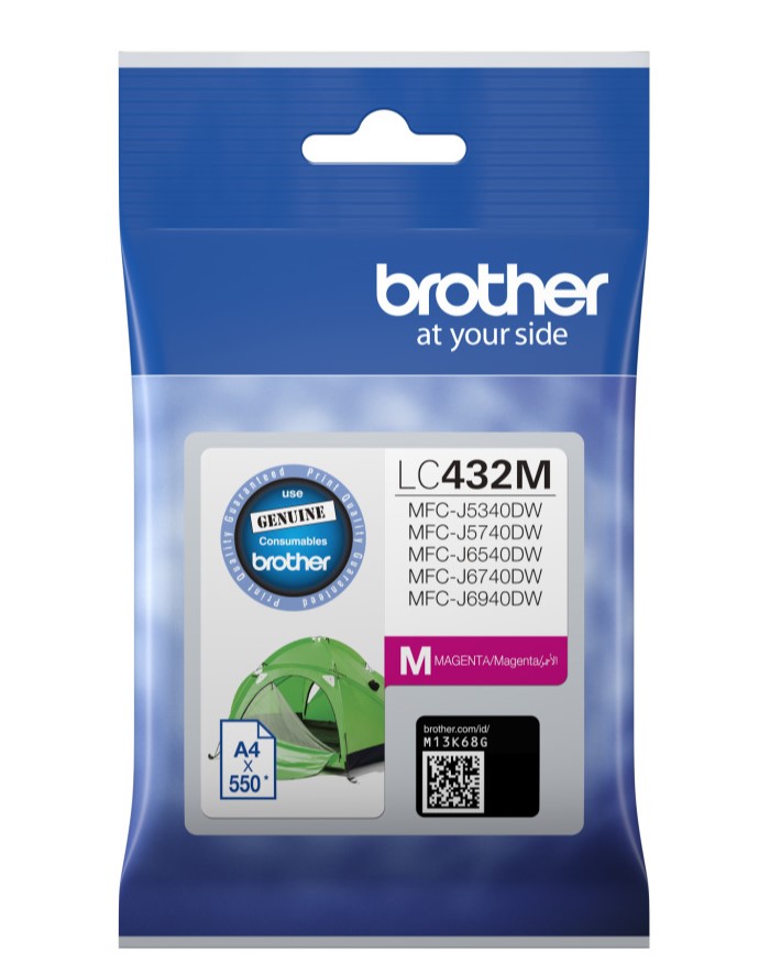 COB-LC-432M.jpg Brother LC-432M MAGENTA INK CARTRIDGE TO SUIT