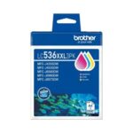 Brother LC-536XXL3PK *NEW* LC536XXL 3PK VALUE PACK 1X CYAN