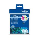 Brother LC-536XXL4PK *NEW* LC536XXL 4PK VALUE PACK 1X BLACK